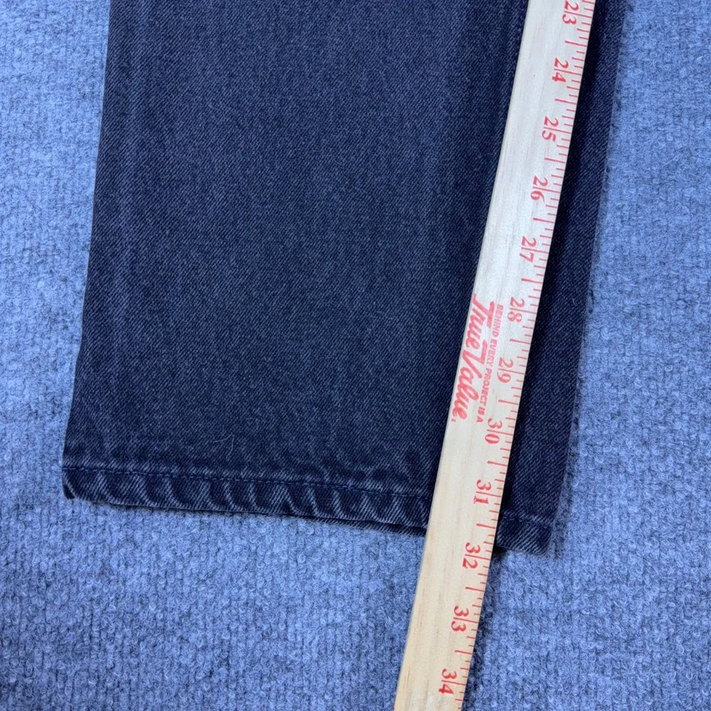 Vintage Levis 505 Mens Black Denim Jeans 38x32 Made in USA Regular Straight 90s